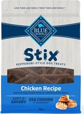 Blue Buffalo Stix Pepperoni-style Dog Treats Chicken Recipe, 24-oz. Bag