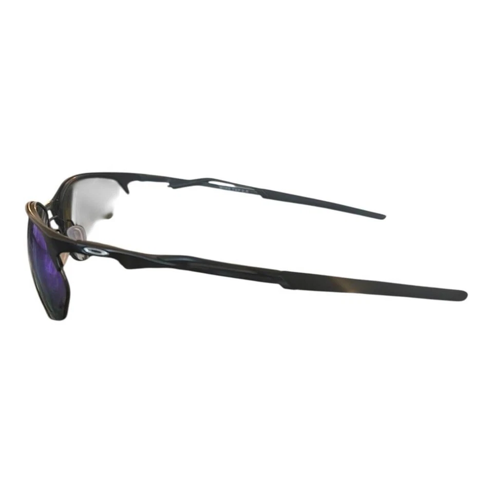 OAKLEY OO4145-0460 136 WIRE TAP 2.0 BLUE MIRROR GRAY SHADE LENS SPORT GLASSES - Image 4 of 4