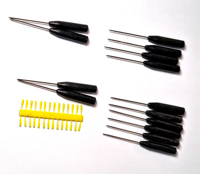 Quickstop Ködernadel vernickelt Stahl Karpfen Friedfischangeln Hair Rig Werkzeug