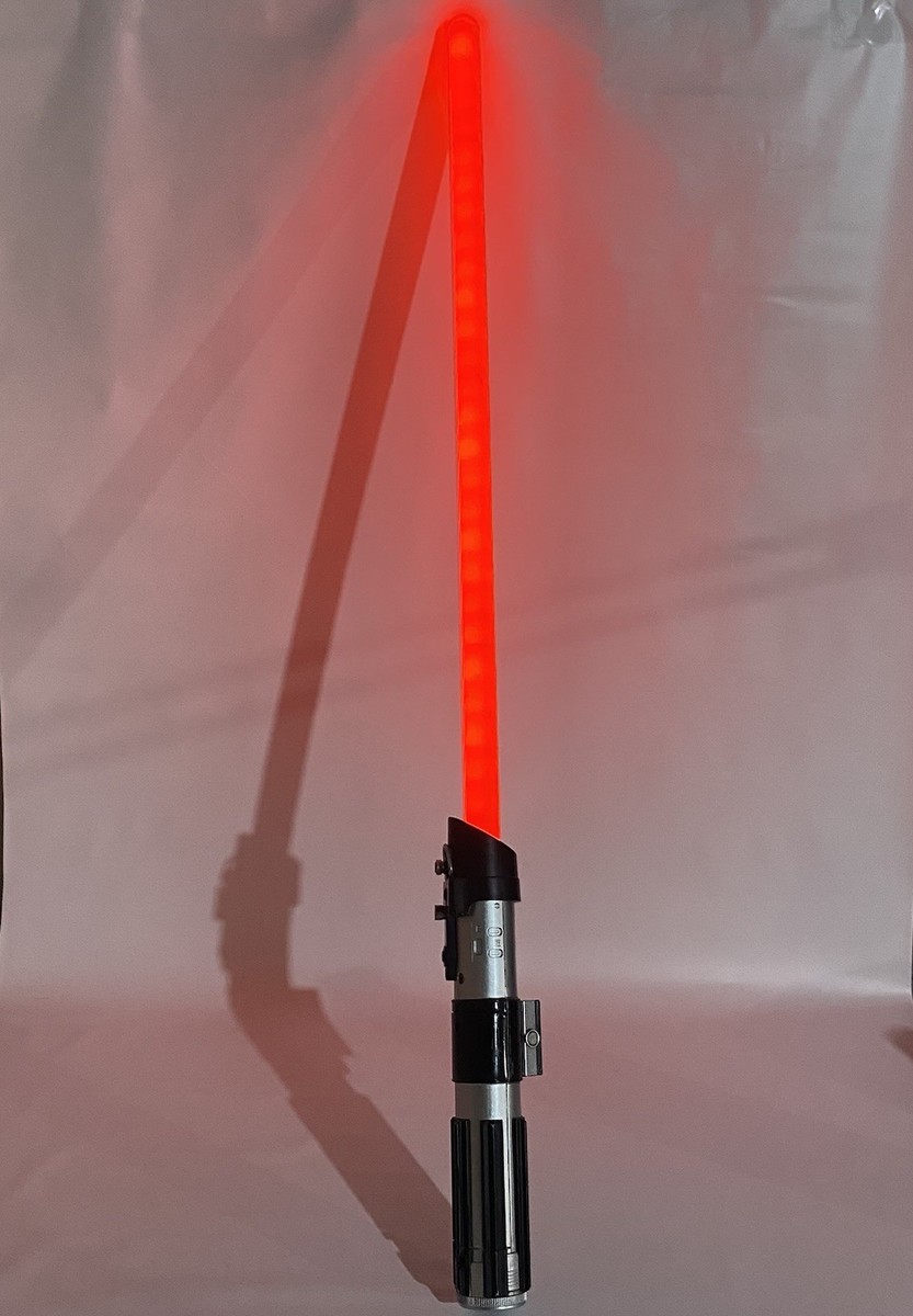 STAR WARS Red Lightsaber 2010 Hasbro Ultimate FX Darth Vader C