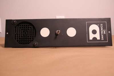 Daktronics Scoreboard Horn Buzzer + Panel + Switch - Tuner 15 Series  B-1