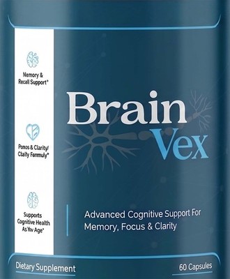 Brain Vex Mind & Cognitive Support Dietary Supplement 60 Capsules of BrainVex