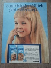 ORIGINAL REKLAME WERBUNG 1973  PENATEN  Kindershampoo