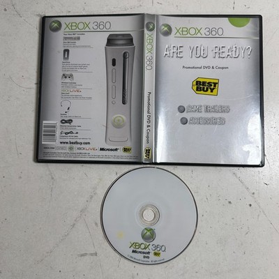2005 BEST BUY Microsoft Xbox 360 Gaming Console Launch Promotional DVD