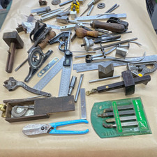 Engineering job lot, calipers squares lathe tool