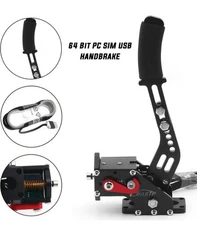 RASTP 64Bit PC USB Handbrake for SIM Racing Games Logitech G27 G25 G29 T500 T300