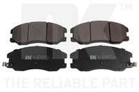 Nk Bremsbelagsatz, Scheibenbremse 223638 FüR Chevrolet Opel