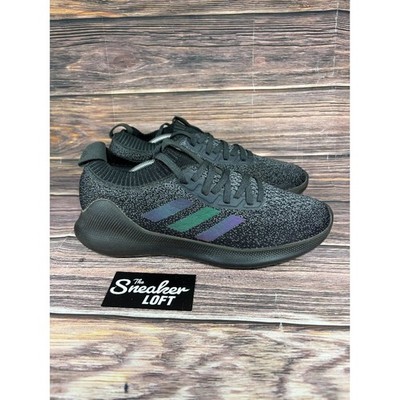 Adidas Purebounce+ Core Black Men's Athletic Lace Up Shoes Size 11.5