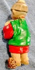 Vintage Japanese Child Figurine With Ball Doll Hand Painted 6" Tall  — photo 2