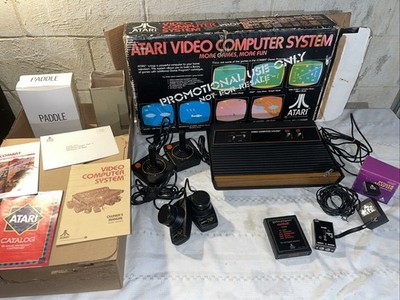 RARE Atari 2600 - Promotional Use Only - Complete w/ Inserts - CIB Tested