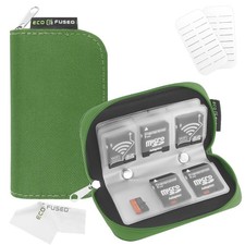 Memory Card Case for 22 Cards Fits SD, Micro SD, CF 22 Slot Holder