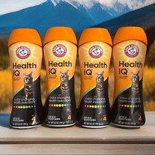 4X Arm  Hammer Health IQ Cat Litter Additive Color Health Indicators 6.5 oz NIB