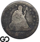 1876-CC Seated Liberty Quarter *Highly Collected Carson City Issue*