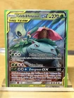 Pokemon TCG Celebi & Venusaur GX #1/181 Sun & Moon Team Up — MINT Condition