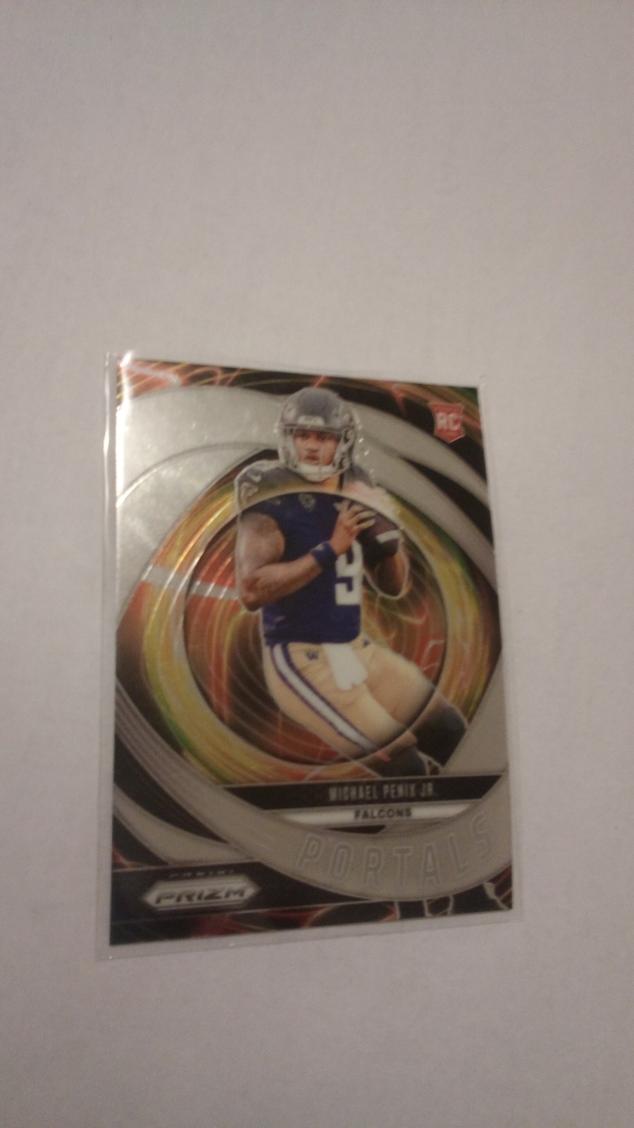 2024 Panini Prizm PORTALS # 6 Insert Michael Penix Jr (RC) Atlanta Falcons