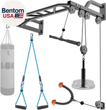 48'' Heavy Duty Pull up Bar Wall Mount Multi-Function Chin up Bar with Home Gym