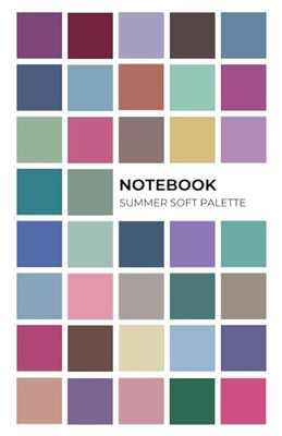 Notebook summer soft color palette: Ideal for a special person who likes style,
