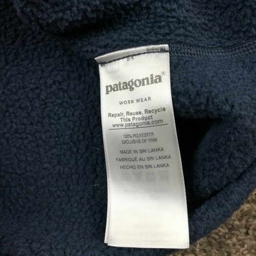 Patagonia Goldman Sachs Vest Better Sweater Full Zip Blue Mens Medium 25881 - Picture 6 of 11