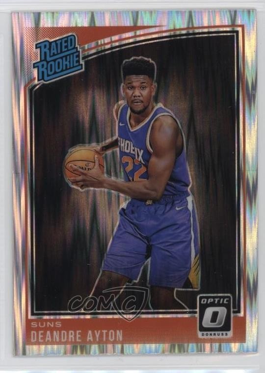 2018-19 Panini Donruss Optic Rated Rookie Shock Prizm DeAndre Ayton #157 1mb0