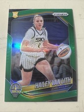 HAILEY VAN LITH 2025 Panini Prizm WNBA GREEN HOLO Chicago Sky Rookie #2 RC 🔥🏀