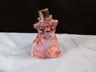 Fenton Pink Iridescent Carnival Glass Clown Figurine INV2