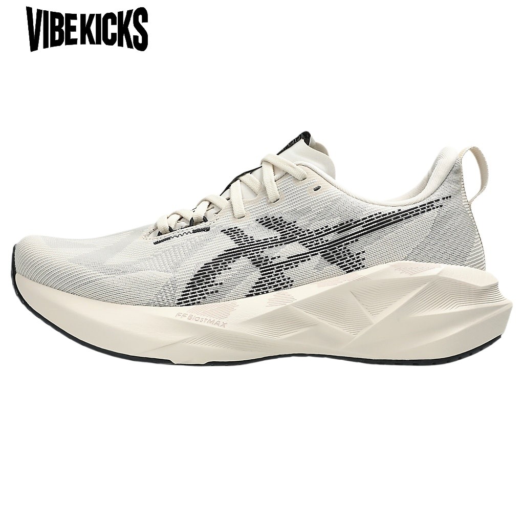 Size 11.5 - ASICS Novablast 5 Oatmeal Black for sale online | eBay