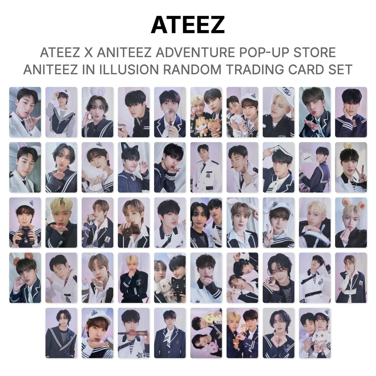 ATEEZ X ANITEEZ ADVENTURE POP-UP STORE ANITEEZ IN ILLUSION RANDOM