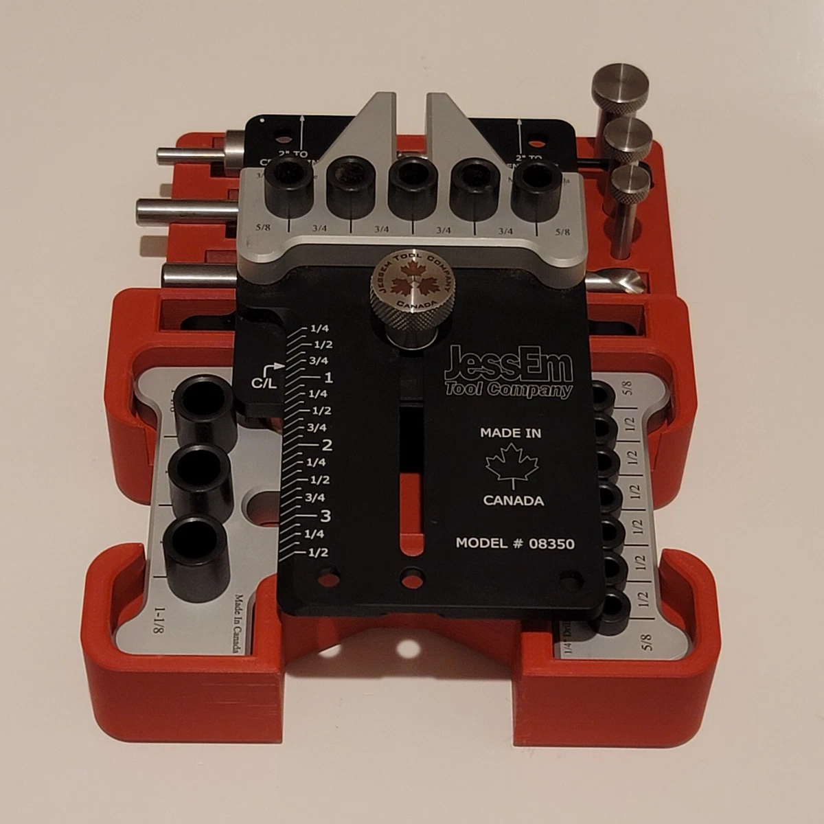 JessEm Dowelling Jig Master Kit Storage Tray TRAY ONLY NO TOOLS ARE INCLUDED