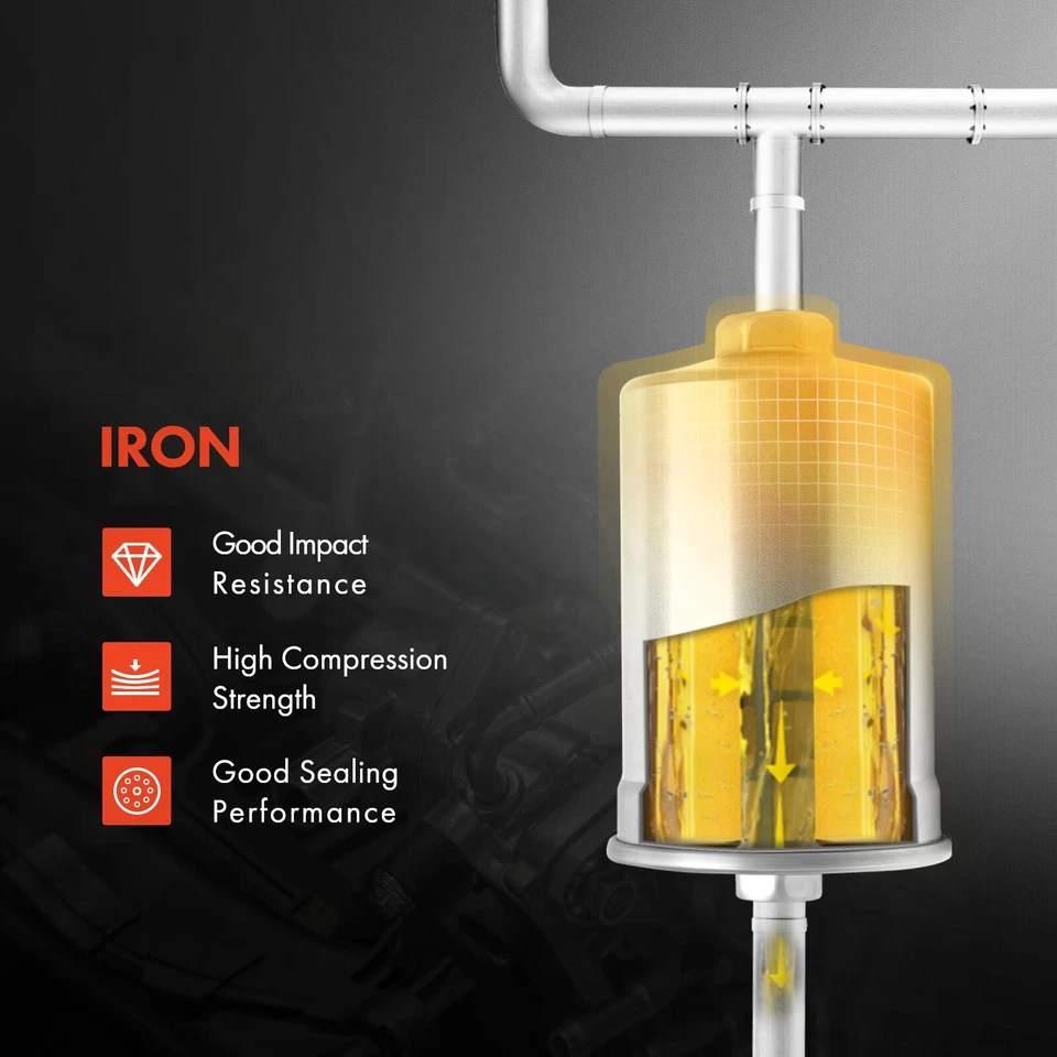 Fuel Filter for Cadillac Commercial Chassis DeVille Eldorado Seville Ford LTD II - Image 3 of 4