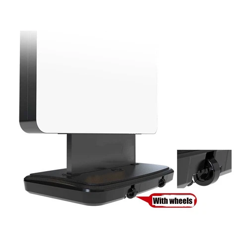 Double Sided Poster Pavement Sign Display Stand A-Board Snap Frame Shop W/LED - Picture 5 of 9