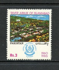 R0484 Pakistan 1985 Ville D'Islamabad 1v. MNH
