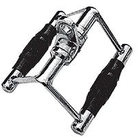 Marcy Revolving Chrome V-bar Row Handle Cable Gym Attachment Marcy Revolving Chrome V-bar Row Handle Cable Gym Attachment