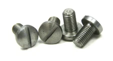 LOT OF 4 New RAW STEEL Grip Screws 1911 1911A1 & Clones - MADE IN THE USA!!!