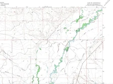 Glen SE Quadrangle Montana 1961 USGS Topo Map 7.5 Minute Topographic