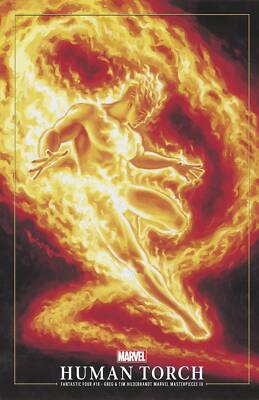 FANTASTIC FOUR #18 HILDEBRANDT HUMAN TORCH MMP III VAR MARVEL PRH