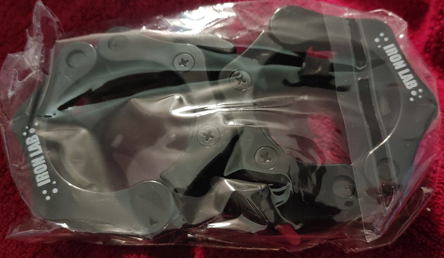 Iron Lab Olympic Barbell Collar Pair 2" Pro ABS Locking Black Set of 2