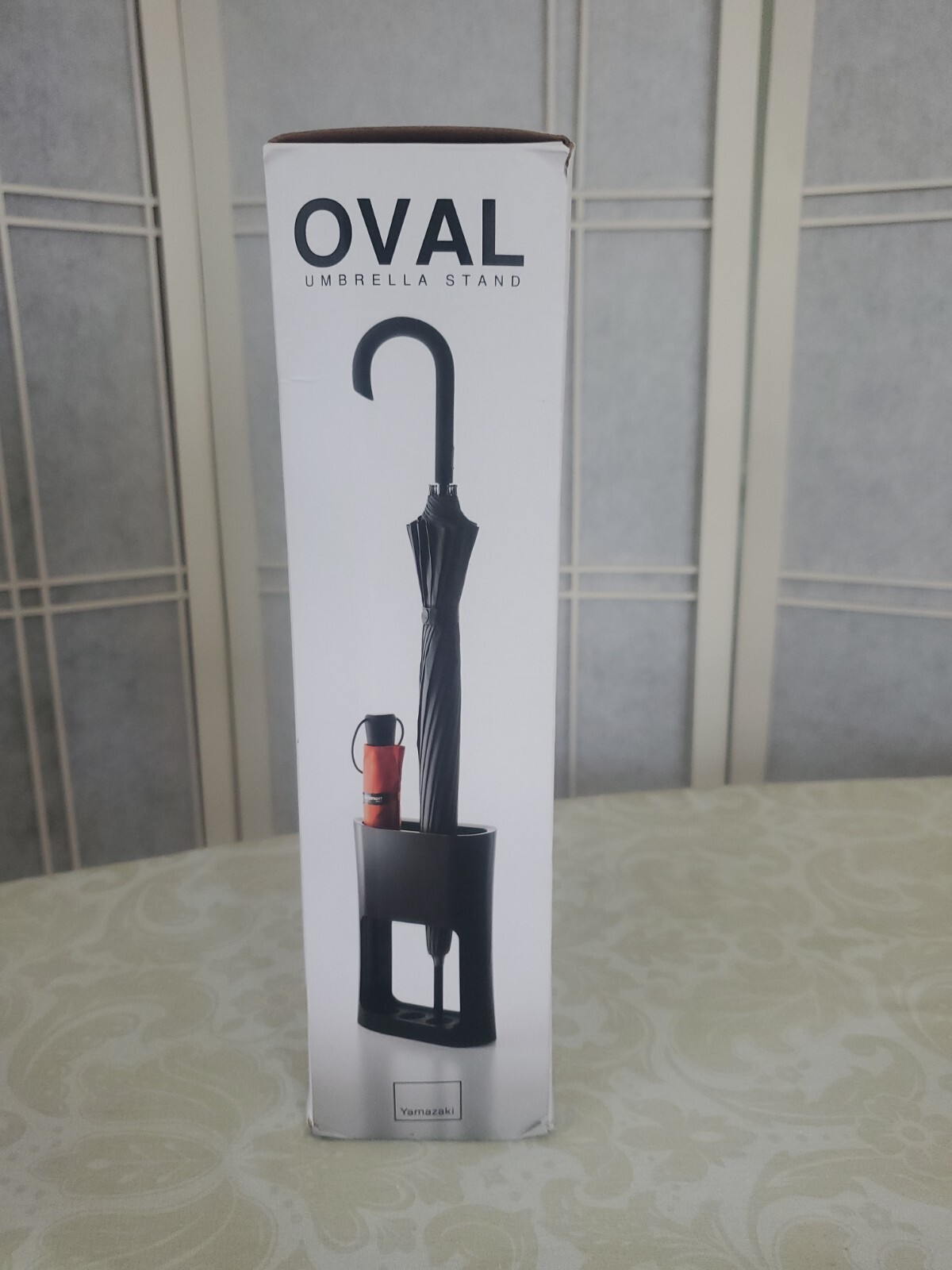 Yamazaki Home BiLevel Oval Umbrella StandHolder for Umbrellas