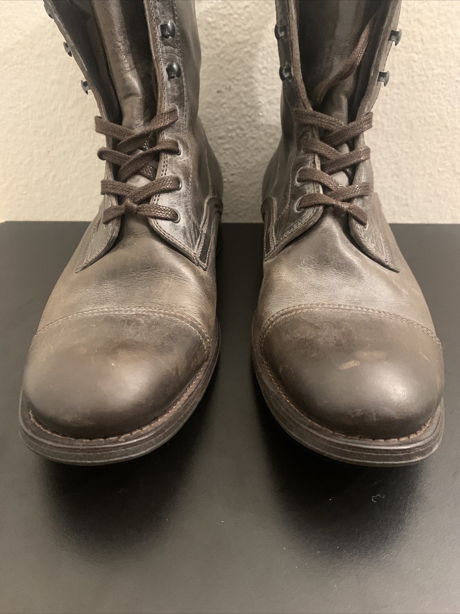 n.d.c. made by hand Combat Boot lined, lace-up boot Men 42 (US9 