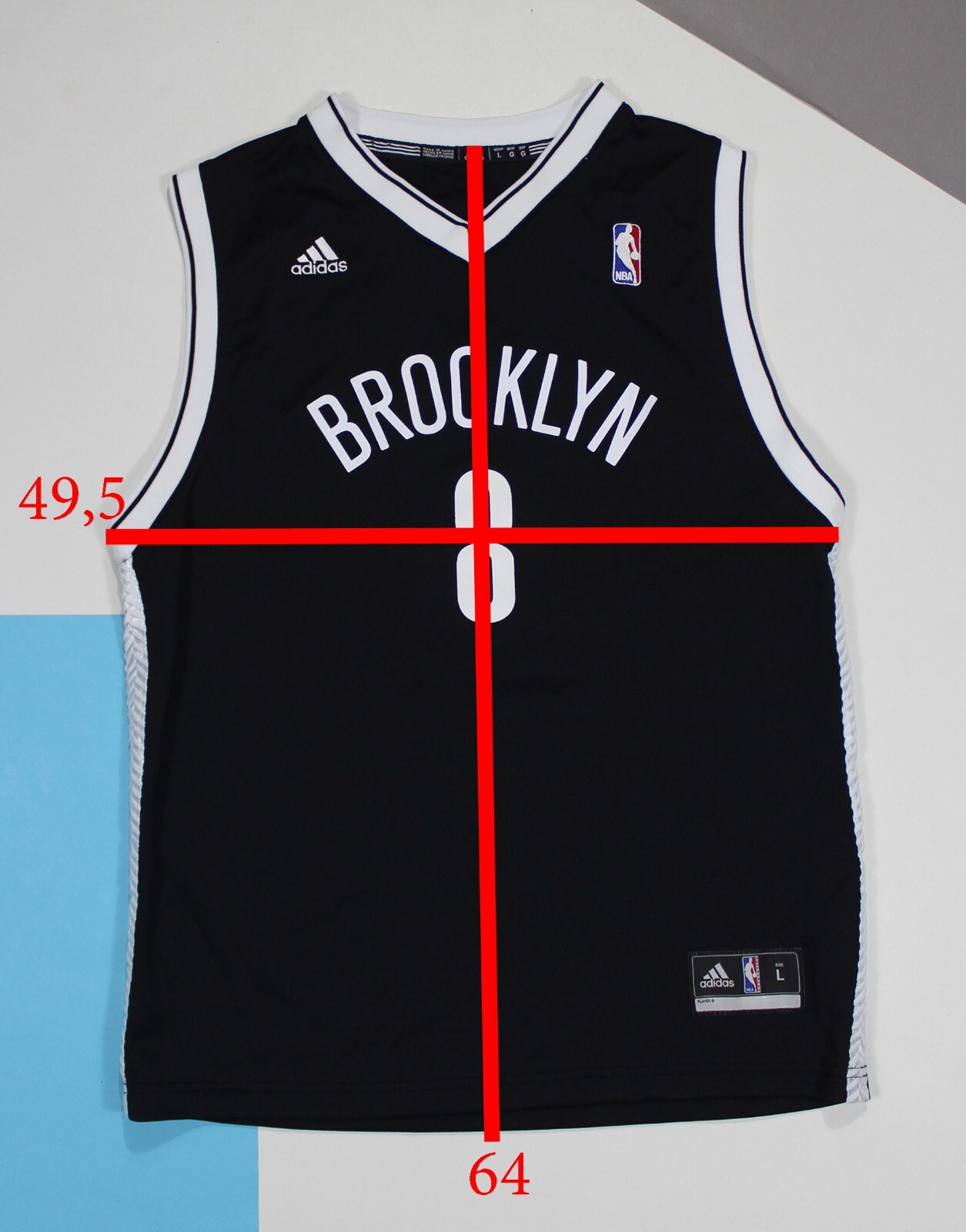 YOUTH Brooklyn Nets Deron Williams 8 Replica NBA Jersey Adidas Black