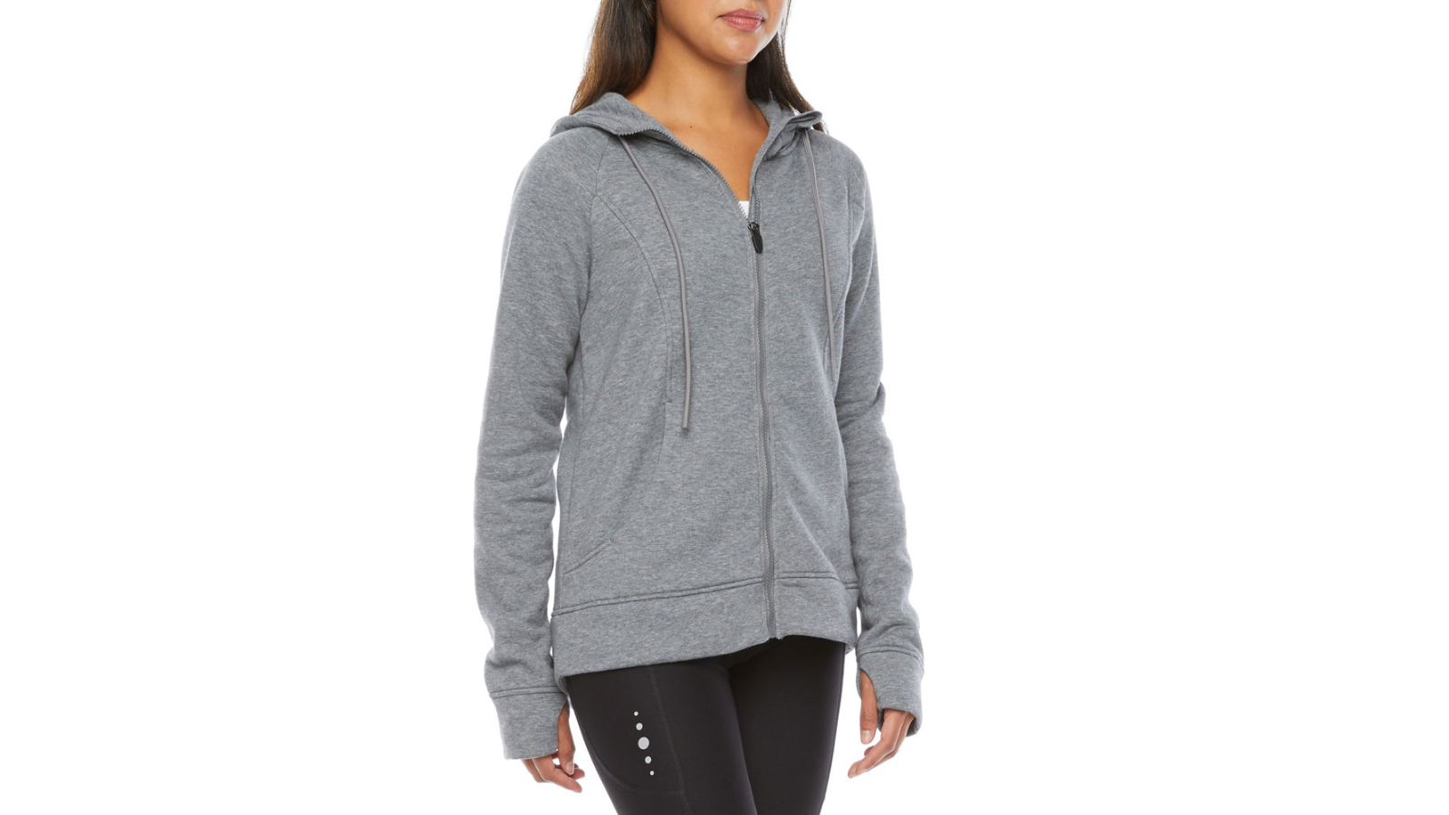 JCPenney Women’s Xersion Grey Long Sleeve Hoodie M NEW! eBay