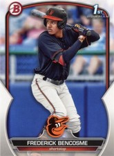 2023 1st Bowman Paper #BP-35 Frederick Bencosme