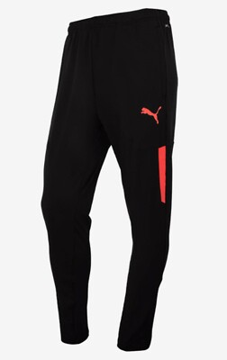 Puma Herren Individual Cup Track Trainingshose schwarz unten Sweat-Pant 65766243