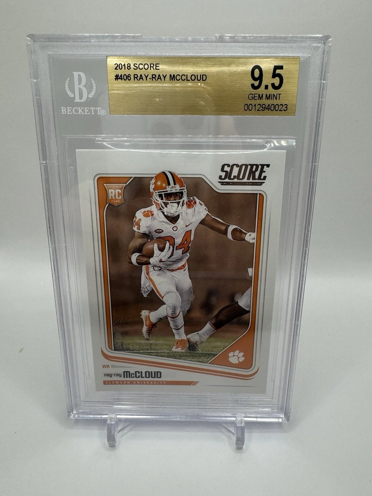 Ray-Ray McCloud Panini Score #406 Red Zone