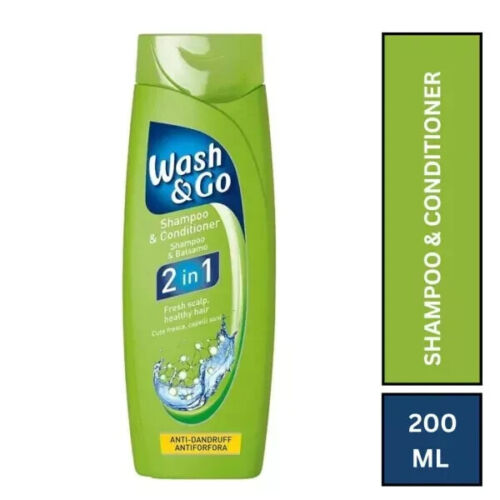 Wash & Go Anti Dandruff 2in1 Shampoo & Conditioner, 200ml x 6 - Picture 4 of 7