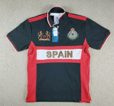 NWT Men's American Ranger Spain World Cup #5 Soccer Polo Shirt