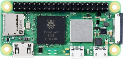 Raspberry Pi Zero 2 W 1 GHz Quad-Core 512 MB LPDDR2