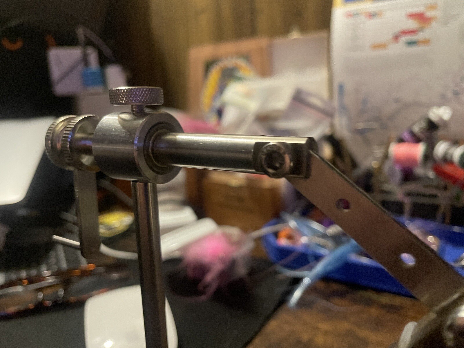 Fly Tying Vise Full Rotary Ball Bearing All Metal