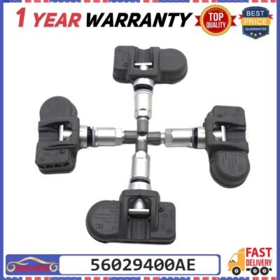 Set of 4 TPMS Tire Pressure Sensor 56029400AE For 2008-20 Dodge Challenger SRT