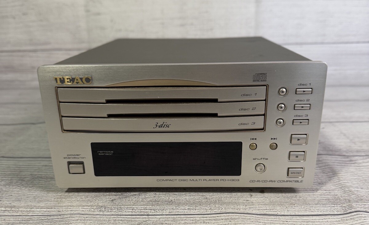 TEAC PD-H303 3cds Player Gold | eBay