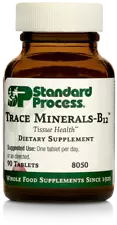 Standard Process Trace Minerals-B12 Whole Food Spleen, 90 Tablets